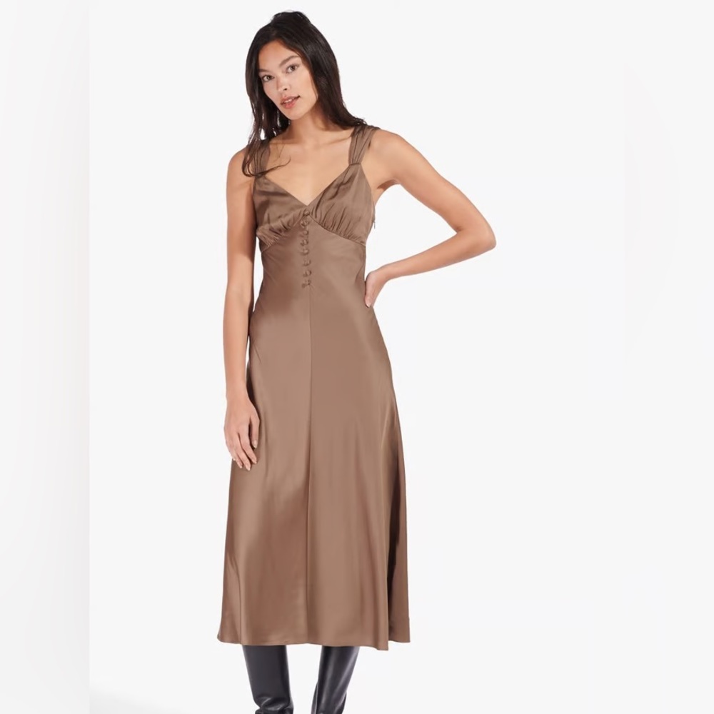 STAUD Paulette dress BRAND NEW